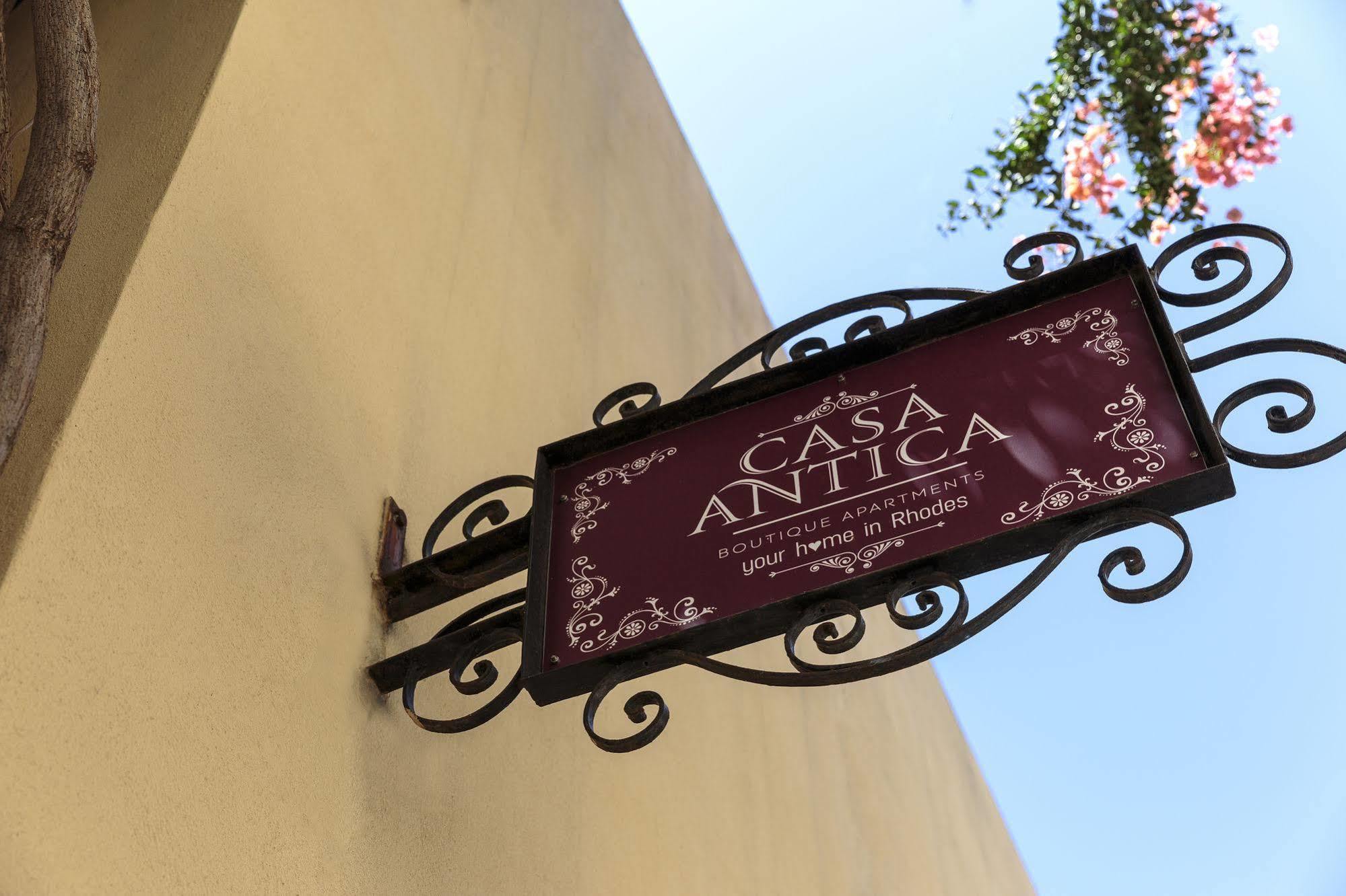 Апартаменты Casa Antica Родос Экстерьер фото